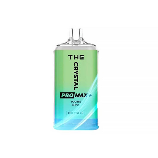 WGA THE Crystal Pro Max 10000 PUFF Disposable Vape In Sales-550mAh Battery, 20ml E-liquid, Multiple Nicotine 28 Flavors
