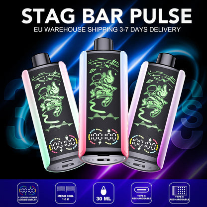 EU Warehouse Stagbar Pulse 35000 Puffs Disposable Vape Wholesale