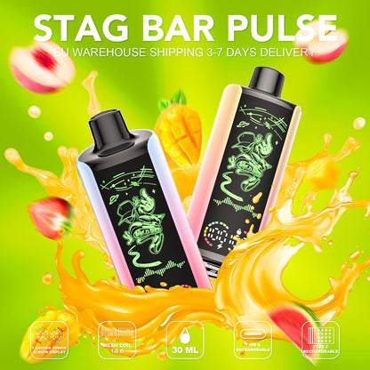 EU Warehouse Stagbar Pulse 35000 Puffs Disposable Vape Wholesale