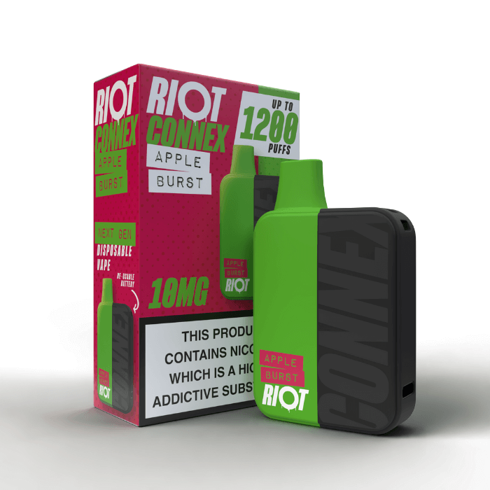 Apple Burst - Riot Connex Pod Kit - 1200 PUFFS
