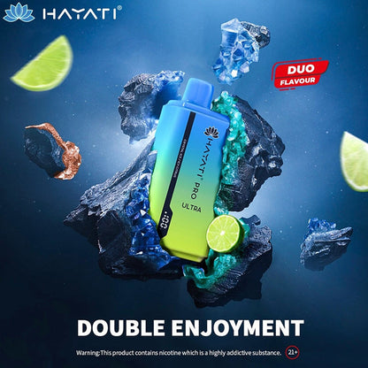 HAYATI PRO ULTRA 15000 Puffs Disposable Vape Wholesale 2% NICOTINE 850mAh battery 49 flavors
