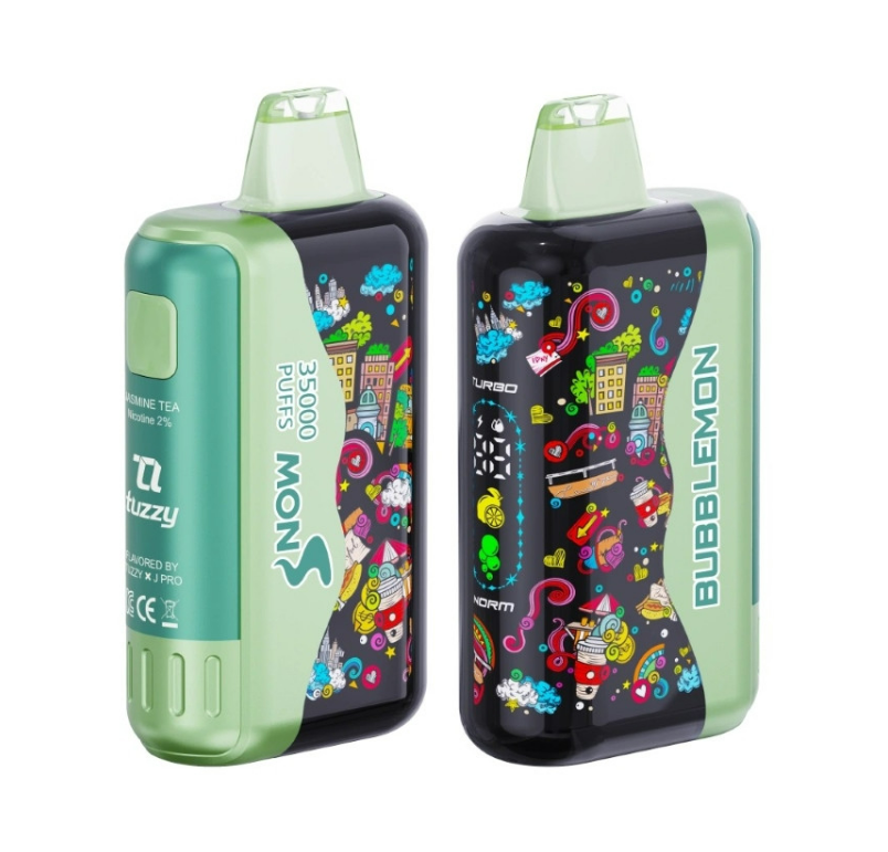 Bubblemon Graffiti Tuzzy 35K Disposable Vape 24ml 2% (35000 Puffs) Naturevapewholesale