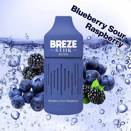BREZE STIIK BS7500 Disposable Vape 7500 Puffs(20mg, 50mg)