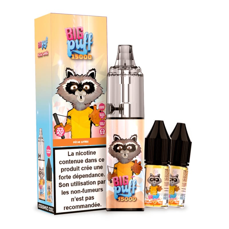 BIG PUFF Tornado 15000 - Pack Pod Jetable 15000 Puffs