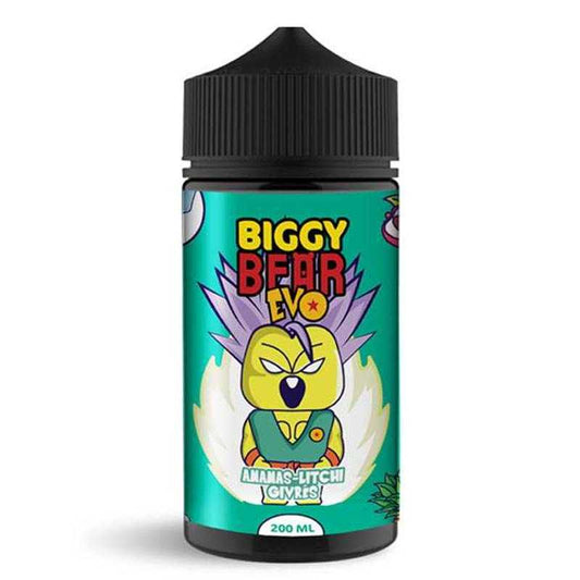 BIGGY BEAR Ananas Litchi Givrés - E-liquide 200ml