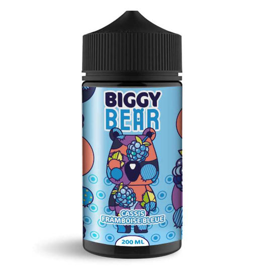 BIGGY BEAR Cassis Framboise Bleue - E-liquide 200ml