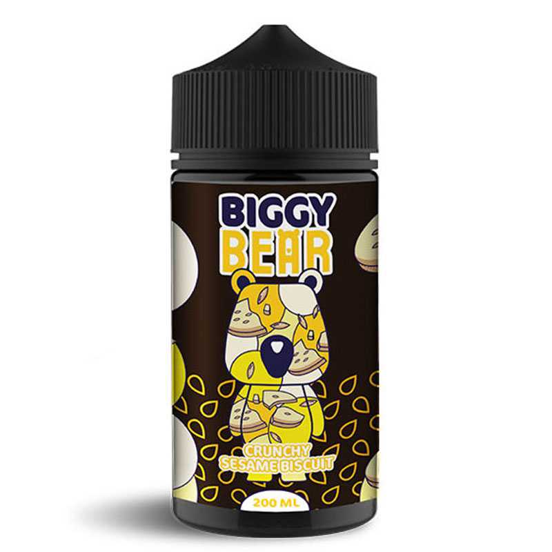 BIGGY BEAR Crunchy Sesame Biscuit - E-liquide 200ml