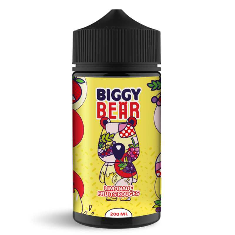 BIGGY BEAR Limonade Fruits Rouges - E-liquide 200ml