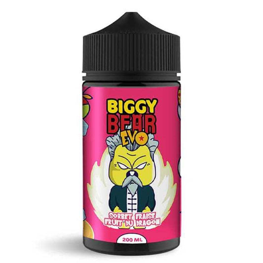BIGGY BEAR Sorbet Fraise Fruit du Dragon - E-liquide 200ml