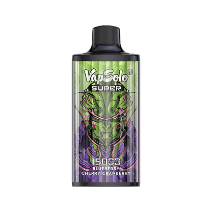VapSolo Super 15K Puffs Disposable Vape | Ajustable Airflow,Mesh Coil,Type-C Port