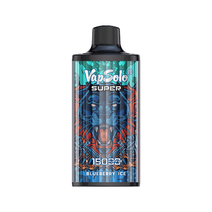 VapSolo Super 15K Puffs Disposable Vape | Ajustable Airflow,Mesh Coil,Type-C Port
