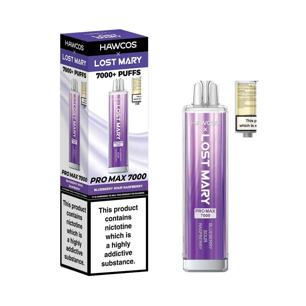 HAWCOS x Lost Mary Pro Max 7000 Disposable Vape