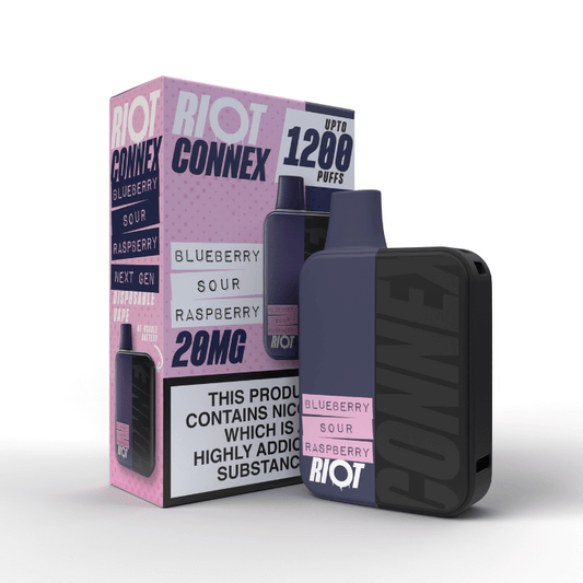 Blueberry Sour Raspberry - Riot Connex Pod Kit - 1200 PUFFS