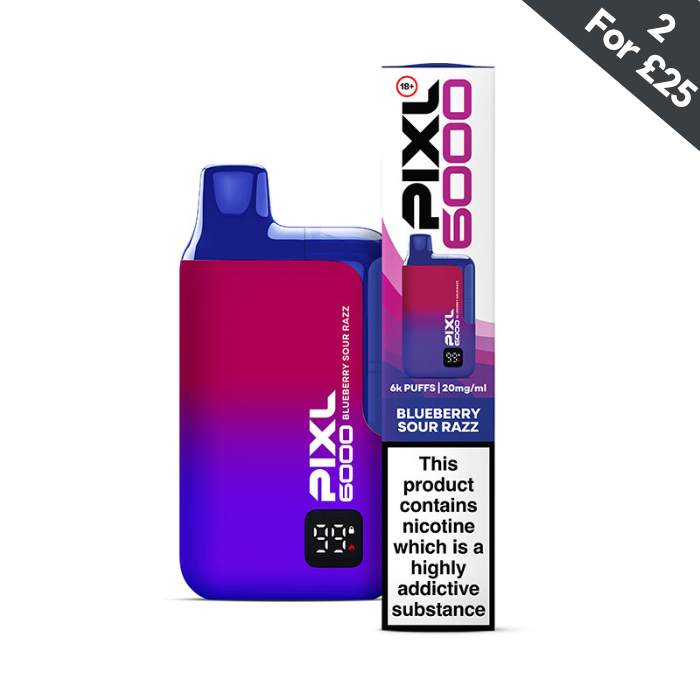 Blueberry Sour Razz By Pixl 6000