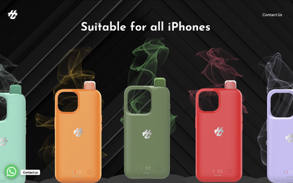 Humo iPhone 15 Case 30000 Puffs Disposable Vape Wholesale 2% and 5%nct