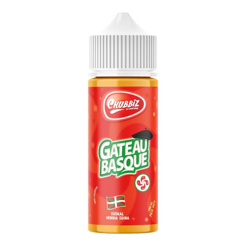 CHUBBIZ Gâteau Basque - E-liquide 100ml