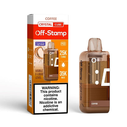 Off-Stamp X Cube Crystal Cube 35K Disposable Pod 17ml 5%