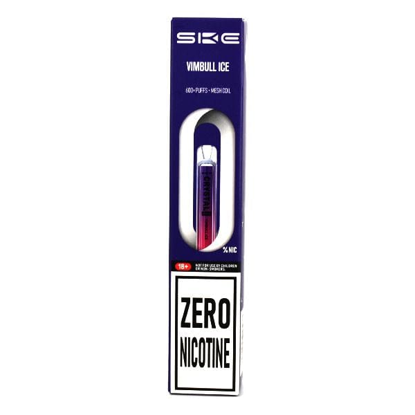 SKE Crystal Bar 600 puffs Disposable Vape 0mg,2ml 500mAh ,17flavours.