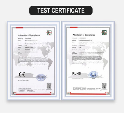 GRAPE ICE & MANGO - FIBIE 15000 PUFFS Dual Flavors Disposable Vapor Wands(15000 PUFFS)