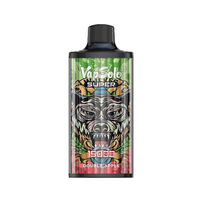VapSolo Super 15K Puffs Disposable Vape | Ajustable Airflow,Mesh Coil,Type-C Port