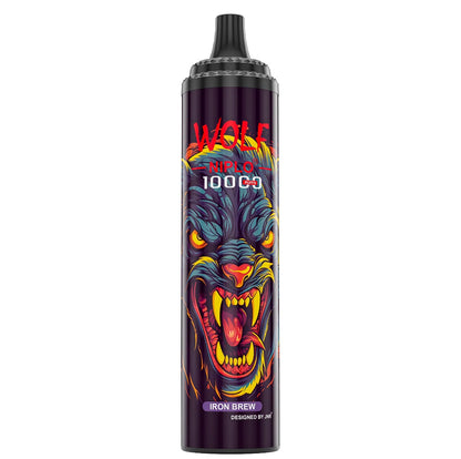 JNR Wolf 5% Disposable 10000 Puffs Available 19 Flavors