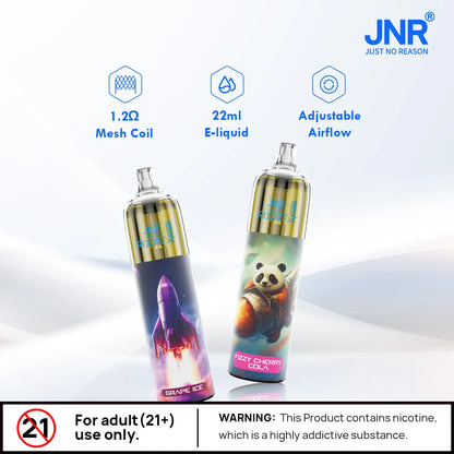 JNR Rocket X 12400 Puffs Disposable Vape (Box of 10) 21 Flavors