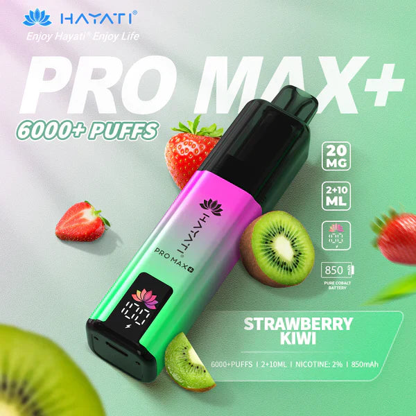 Hayati Pro Max+ 6000 Puffs Disposable Vape (Box of 10)