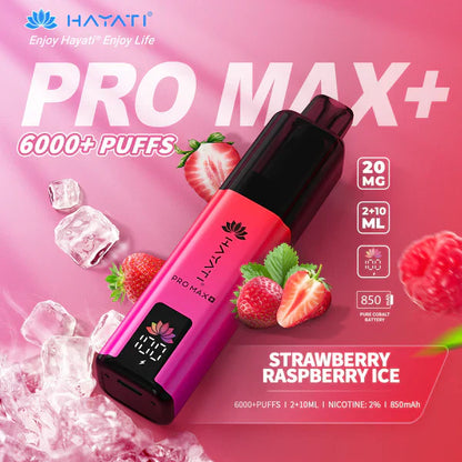 Hayati Pro Max+ 6000 Puffs Disposable Vape (Box of 10)