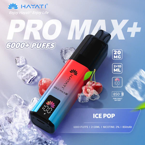 Hayati Pro Max+ 6000 Puffs Disposable Vape (Box of 10)