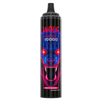 JNR Wolf Niplo  5% Disposable 10000 (Box of 10) 19 Flavors