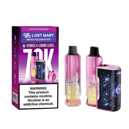 Lost Mary Nera Fullview 70K Disposable Vape Kit 24ml 5%