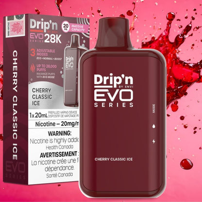 Drip'n by Envi EVO 28k Disposable Vape-Cherry Classic