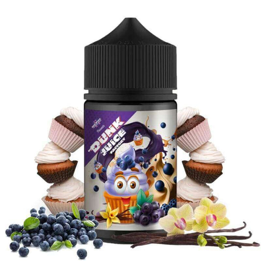 DUNK JUICE Cupcake Myrtille Vanille - E-liquide 50ml