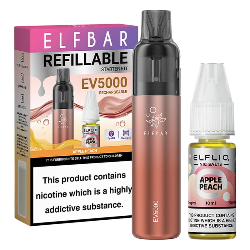 ELF BAR EV5000 - Pack Pod Jetable 5000 Puffs 2ml 20mg