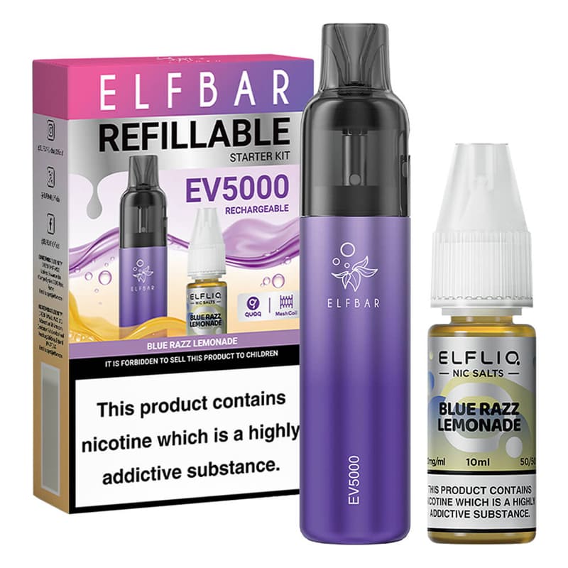 ELF BAR EV5000 - Pack Pod Jetable 5000 Puffs 2ml 20mg