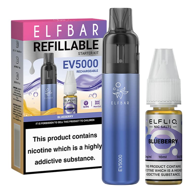 ELF BAR EV5000 - Pack Pod Jetable 5000 Puffs 2ml 20mg