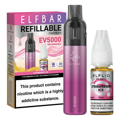 ELF BAR EV5000 - Pack Pod Jetable 5000 Puffs 2ml 20mg