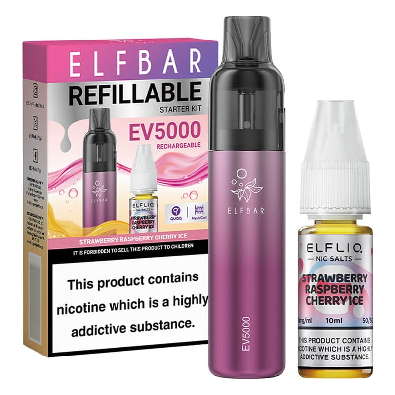 ELF BAR EV5000 - Pack Pod Jetable 5000 Puffs 2ml 20mg