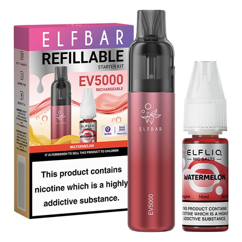 ELF BAR EV5000 - Pack Pod Jetable 5000 Puffs 2ml 20mg