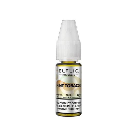 ELFBAR Elfliq Mint Tobacco - Sel de nicotine 10ml