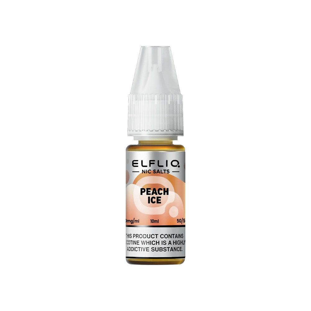 ELFBAR Elfliq Peach Ice - Sel de nicotine 10ml