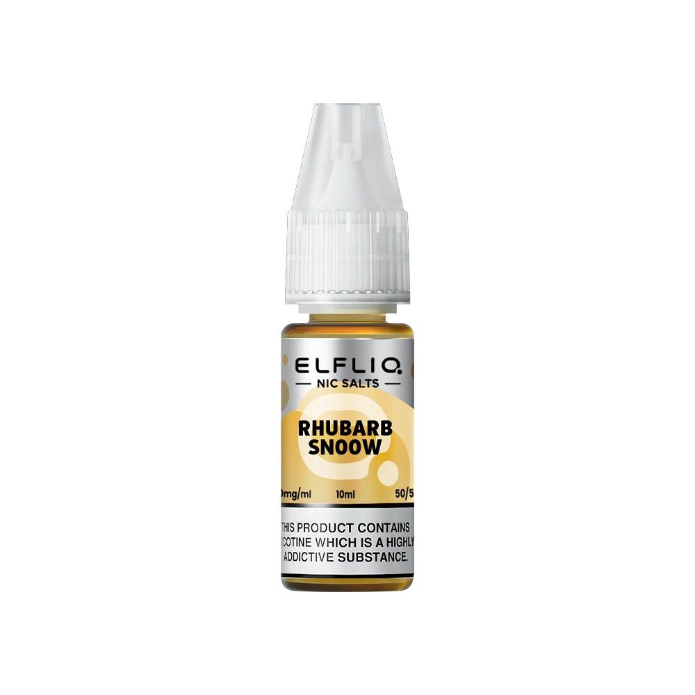 ELFBAR Elfliq Rhubarb Snoow - Sel de nicotine 10ml