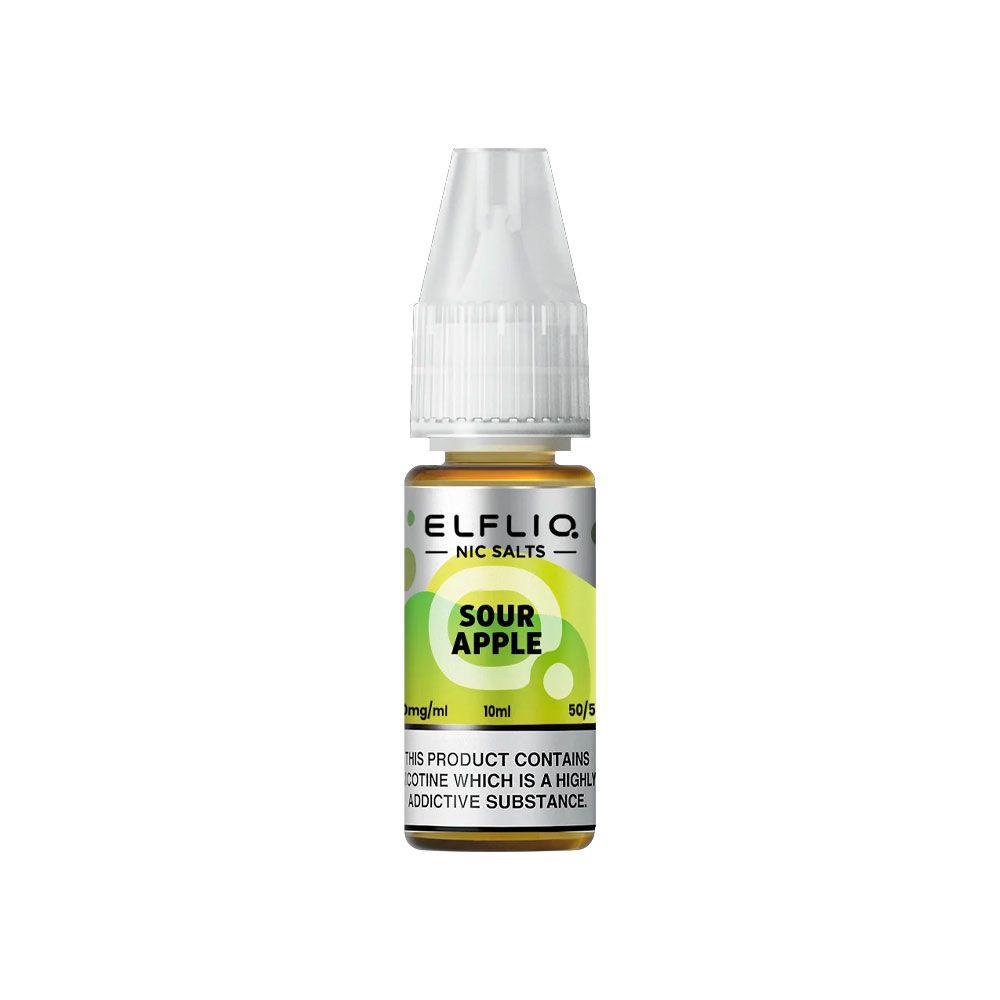 ELFBAR Elfliq Sour Apple - Sel de nicotine 10ml