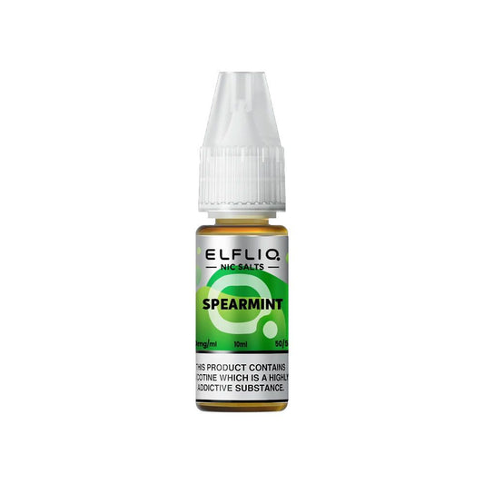 ELFBAR Elfliq Spearmint - Sel de nicotine 10ml