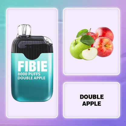 Double-Apple - FIBIE 8000 Puffs Disposable Vapor Wands(8000 PUFFS)