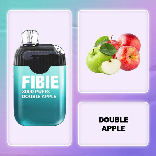 Double-Apple - FIBIE 8000 Puffs Disposable Vapor Wands(8000 PUFFS)
