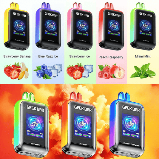 Geek Bar Skyview 25K Disposable Vape -Strawberry Ice