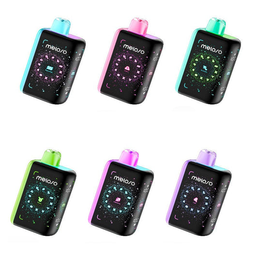 Geek Bar Meloso Bar 30000 Disposable Vape -18ml E-liquid, Multiple Nicotine 12 Flavors