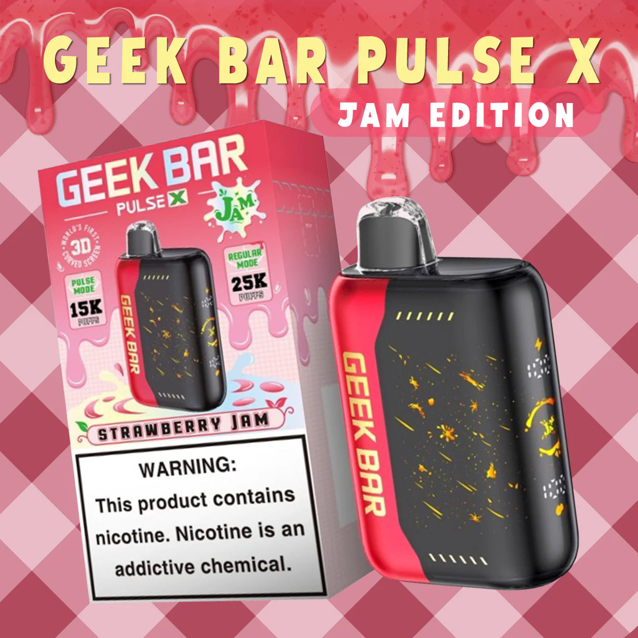 Geek Bar Pulse X JAM Edition Disposable
