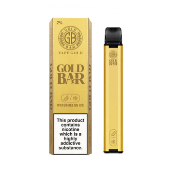 Gold Bar 600 puffs Disposable Vape 30 flavours